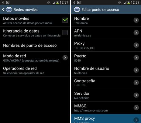 configurar internet windows mobile movistar